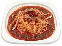 ベスビオスパゲティ 魚介の辛口トマト味