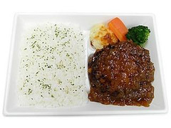 セブン-イレブン 鉄板焼きビーフハンバーグ弁当 商品写真