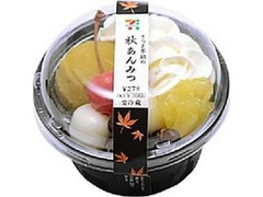 セブン-イレブン さつま芋餡の秋あんみつ 商品写真