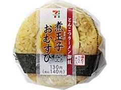 セブン-イレブン とんこつラーメン御飯と煮玉子おむすび 袋1個