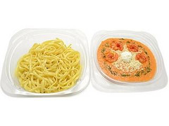 海老のトマトクリーム生パスタ