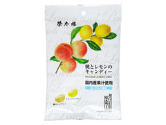 榮太樓 桃とレモンのキャンディー ヨーグルト風味 国内産果汁使用 商品写真