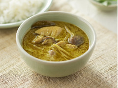 無印良品 素材を生かしたカレー グリーン