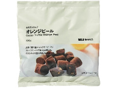 無印良品 カカオトリュフ オレンジピール 袋100g