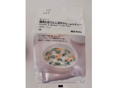 無印良品 食べるスープ 鶏肉とほうれん草のクリームシチュー 商品写真