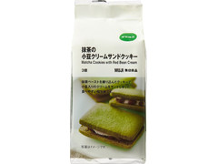 無印良品 抹茶の小豆クリームサンドクッキー 商品写真