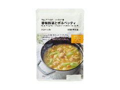 無印良品 煮込んでつくるスープパスタの素 香味野菜とポルペッティ