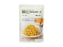 無印良品 素材の旨みひきたつパスタソース 卵黄とチーズのカルボナーラ