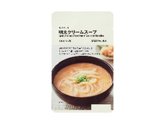 無印良品 麺にかける 明太クリームスープ