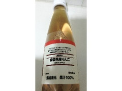 無印良品 炭酸飲料 青森県産りんご 商品写真