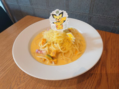 プロント ピカチュウとピチューのかぼちゃづくしクリームパスタ 商品写真