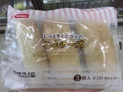 日糧 しっとりミニコッペ ハムチーズ 商品写真