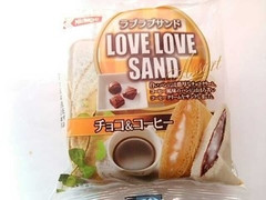 日糧 ラブラブサンド チョコ＆コーヒー 商品写真