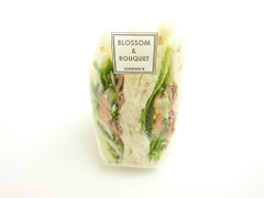 三桂 Blossom＆Bouquet パストラミとホワイトセロリのパワーサラダのサンドイッチ