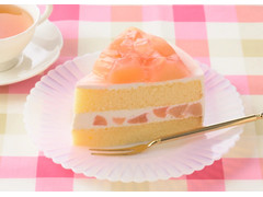 銀座コージーコーナー たっぷり果実の白桃ショート 商品写真