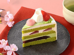 銀座コージーコーナー 抹茶と苺の水ようかんケーキ 商品写真