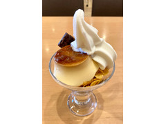 ガスト 喫茶店のプリン ソフトクリーム＆ブラウニー 商品写真