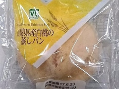 ローソンストア100 VL VL 山梨県産白桃の蒸しパン 商品写真