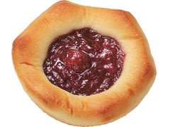ローソンストア100 たっぷりジャムの苺ジャムパン 商品写真