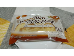 ローソンストア100 マロンのマーブルサンドケーキ 商品写真