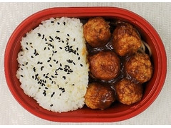 ローソンストア100 ミートボール弁当