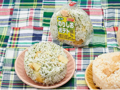 ローソンストア100 濃いめのりしおポテトおにぎり 商品写真