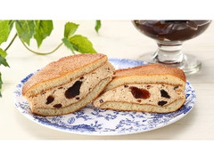 ローソンストア100 クリームたっぷり生どら焼き コーヒーゼリー入りクリーム