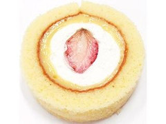 ローソンストア100 ハピネスフロムスイーツ happiness from Sweets 苺のロールケーキ 商品写真