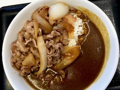 吉野家 肉だく牛カレー