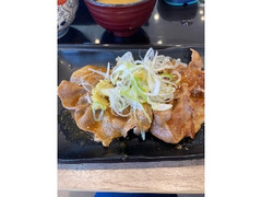 吉野家 大判豚肩ロース焼き丼 旨ダレ生姜 並盛