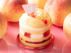 シャトレーゼ 山梨県産白桃のケーキ 商品写真