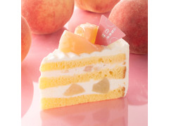 シャトレーゼ 山梨県産白桃のプレミアム純生クリームショート 商品写真