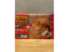 シャトレーゼ オーブンでそのまま焼けるPizza しらす明太チーズ 商品写真