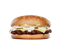 バーガーキング グレートホワイト・チーズバーガー シングルビーフ 商品写真
