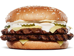 バーガーキング グレートホワイト・チーズバーガー ダブルビーフ 商品写真