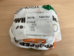 バーガーキング ウィンタースペシャル マッシュルームワッパー Jr.