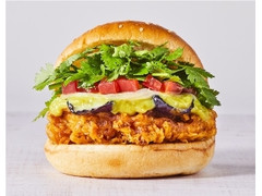 フレッシュネスバーガー パクチーチキンバーガー グリーンカレー