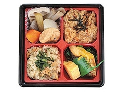 2種のおこわ弁当 阿波尾鶏＆あさり