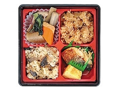 ナチュラルローソン 2種のおこわ弁当 阿波尾鶏＆信州産ひらたけ 商品写真