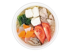 ナチュラルローソン 具だくさん鶏肉とトマトの塩麹スープ 商品写真