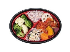 トマトチキンのブロッコリー弁当