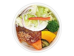 ナチュラルローソン 豆腐ハンバーグのロコモコ丼 商品写真