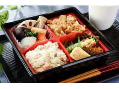 ナチュラルローソン 2種のおこわ弁当 阿波尾鶏と鮭と野沢菜 商品写真