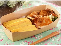 ナチュラルローソン 玉子焼とアマニ入り豚生姜焼弁当 商品写真