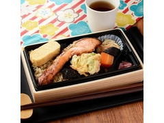 ナチュラルローソン 玄米ご飯と鮭の味噌焼き弁当 商品写真