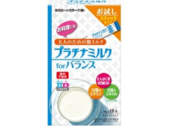 プラチナミルク for バランス スティック 箱10g×10