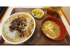 黒だれ白髪ねぎ牛丼 並盛