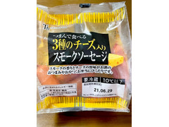 滝沢ハム 3種のチーズ入りスモークソーセージ