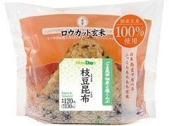 ニューデイズ 枝豆昆布 ロウカット玄米使用 商品写真