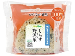 しらす野沢菜 ロウカット玄米使用